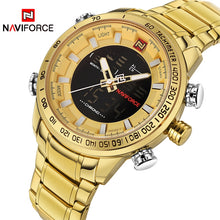 Carregar imagem no visualizador da galeria, Relógio NaviForce NF9093 - Dourado