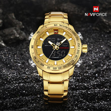 Carregar imagem no visualizador da galeria, Relógio NaviForce NF9093 - Dourado