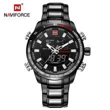 Carregar imagem no visualizador da galeria, Relógio NaviForce NF9093 - Preto com Branco