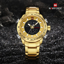 Carregar imagem no visualizador da galeria, Relógio NaviForce NF9093 - Dourado